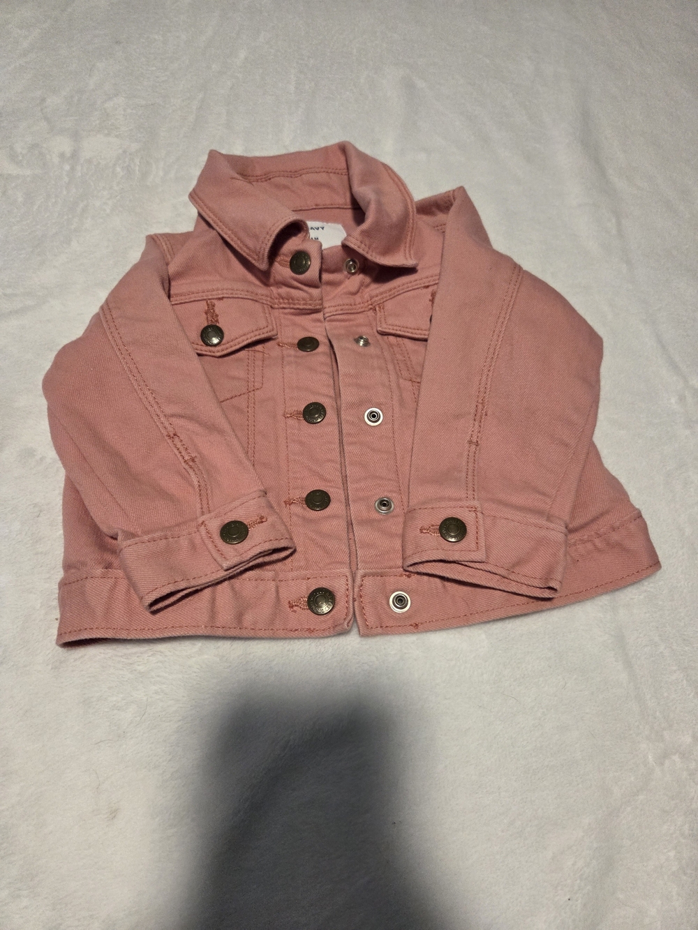 Old Navy Girls Pink Denim Jacket